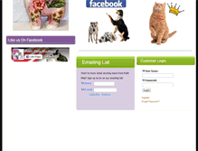 Tablet Screenshot of loveposhpets.com